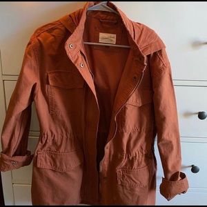 Women’s burnt orange jacket